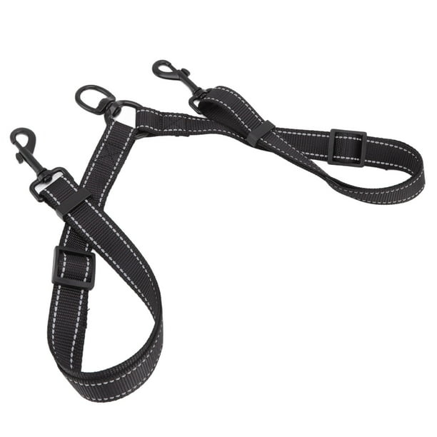 Laisse pour voiture ceinture de sécurité pour chien Nylon 43 à 74 cm Larg.  2.5cm