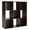 Cherry Light Brown, variant on SONGMY 8 Cube Storage Organizer or Bookcase, Charcoal