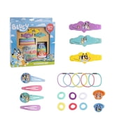 Bluey Fun Hair Accessory Set, Blue, 20 ct