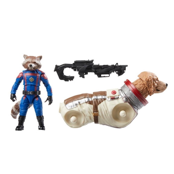 Marvel: Legends Guardians of the Galaxy Vol. 3 Rocket Kids Toy Action Figure for Boys and Girls Ages 4 5 6 7 8 and Up (6")