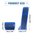 thumbnail image 4 of Coche Pie Pedal Pastillas Acelerador Gasolina Freno Pedal Cubierta Kit Azul Negro, 4 of 7
