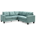 thumbnail image 6 of Maykoosh Retro Renaissance Sectional Sofa , TEAL, 6 of 9