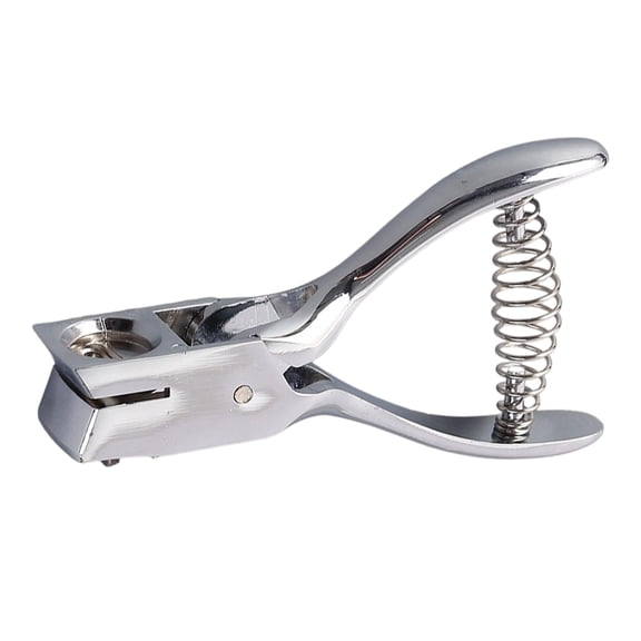 Oval Manual Paper Hole Puncher Punches Tool With Comfortable Ergonomic Handle For Cutting In Art Projects Crafts