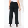 thumbnail image 4 of Catherines Women's Plus Size Ponte Wide Leg Pant, 4 of 4