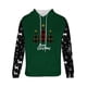 thumbnail image 5 of Sudadera con capucha para hombre, estilo casual, con cuello redondo, estampado, manga larga, blusa de poliéster, 5 of 5