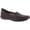 Brown/Crocodile, variant on Easy Street Womens SEABIDE Leather Slip On Loafers