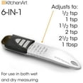 thumbnail image 7 of KitchenArt Pro Adjust-A-Tablespoon, Silver Tablespoon Scoop, 7 of 7