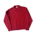 thumbnail image 3 of Suéter tipo cárdigan para hombre, ropa con botones, suéter tipo cárdigan de punto, frente abierto para SG, 3 of 9