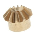 thumbnail image 4 of 1 Piece. 0.4 Module Brass Bevel Gear 12 1 Mm Inner Hole Ø 3mm Height, 4 of 8