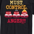 thumbnail image 3 of Inside Out - Must Control Anger - Men's Short Sleeve Graphic T-Shirt, 3 of 5