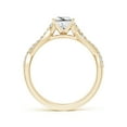 thumbnail image 2 of ANGARA Natural 0.7 Ct. Diamond Classic Engagement Ring in 14K Yellow Gold for Women (Ring Size: 3), 2 of 10
