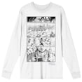 thumbnail image 6 of Attack On Titan Levi's Hallucinations Adult White Long Sleeve Tee-Medium, 6 of 7