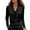Black, variant on Womens Business Blouse Bow Tie Neck Long Sleeve Office Shirt Professional Work Attire Tops L Size Black