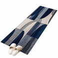 thumbnail image 2 of 2'x6' Rug Runners for Hallways Kitchen, Boho Navy Blue Non Slip Entryway Beside Floor Carpet Runner, Modern Geometric Abstract Art Washable Laundry Room Bedroom Throw Rugs Mat for Family Pet, 2 of 8