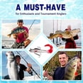 thumbnail image 3 of Bead Chain Swivels Barometer for Auto Jigger Ice Anglers 8 Man Ice Shelter 6 Man Ice Tent 4 Man Ice Tent 3600 Tackle Boxes 2 Man Ice Shelter Worm Harnesses for Walleye Soft Lifelike Kit Rigged, 3 of 3