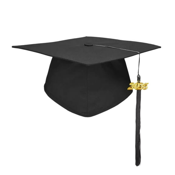 Graduation Unisex Matte Adult Graduation Cap,Matte Graduation Cap with Tassel for High School & Bachelor A