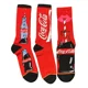 thumbnail image 1 of Calcetines Con Dibujos Animados Super Heroes Anime 3 Pares, 1 of 1