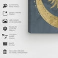 thumbnail image 5 of Wynwood Studio Sun over Moon Astronomy and Space Wall Art Canvas Print Blue 12x12, 5 of 5