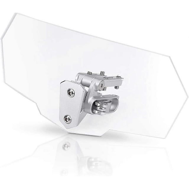 Motorcycle Windshield Extension, Universal Adjustable Windscreen Wind Deflector