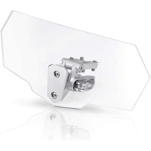 Motorcycle Windshield Extension, Universal Adjustable Windscreen Wind Deflector