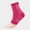Rose Red, variant on BIMZUC Breathable Ankle Compression Sleeve, Toeless Sports Socks for Athletic Support, Flexible Lightweight Brace for Stability and Recovery, Black L/XL (11 inches / 27.9 cm)