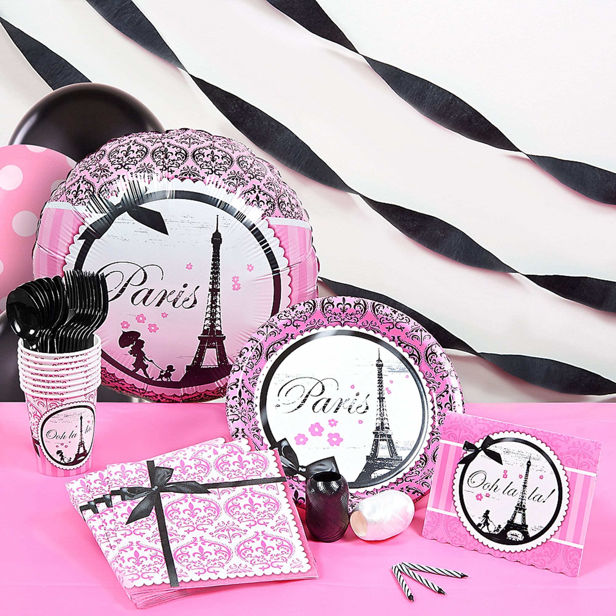 Paris Damask Deluxe Party Kit