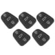 thumbnail image 3 of 5 uds carcasa de llave de repuesto almohadilla de goma de 3 botones para Hyundai Fit para Kia (sin letra), 3 of 11