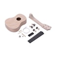 thumbnail image 1 of Ukelele 21 Pulgadas Unfinished DIY Ukelele Ukelele Uke Kit Basswood Cuerpo y Cuello Diapasón y Puente de Nylon de plástico para los amantes del Ukulele Tomshoo Ukelele, 1 of 4