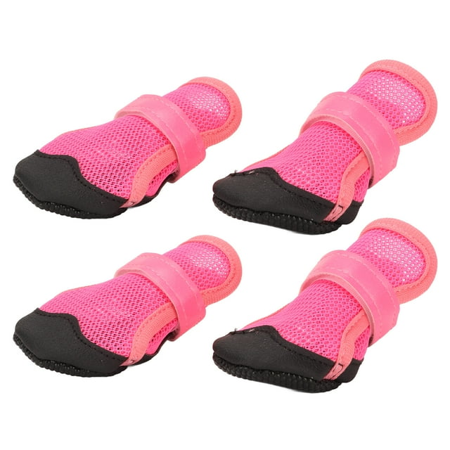Mesh Dog Shoes, Lightweight Dog Boots Rubber Sole Preserve Dogs Paws