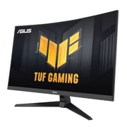 TUF VG27WQ3B 27 Class Full HD Curved Screen Gaming LED Monitor - 16:9 - Black - 27 Viewable - Fast Vertical Alignment (VA) - LED Backlight - 2560 x 1440 - 16.7 Million Colors - Adaptive Sync - 30...