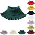 thumbnail image 2 of Foulard Tricotée Femme Chaude Coupe-Vent Hiver Cache-Cou Cache-Cou Foulard, 2 of 10