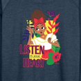 thumbnail image 3 of Encanto - Listen To Your Heart Dolores - Women's Lightweight French Terry Long Sleeve Shirt, 3 of 5