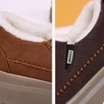 thumbnail image 6 of Winter Cotton Shoes Men's Shoes Thick Bottom Slip Boots With Velvet One Foot Soft Bottom Non Tiring Outdoor Cotton Boots, 6 of 8
