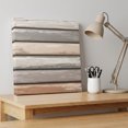 thumbnail image 4 of Ships Next Day Canvas Wall Art 8"x8",Brown Beige Stripes Wood Framed Canvas Print Painting,Geometric Painting Neutral Textured Ready to Hang Small Picture Wall Decor for Home Bathroom Nursery Kitchen, 4 of 9
