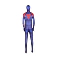 thumbnail image 4 of Cosplay Costume Heroic Superhero Jumpsuit for Halloween Party Carnival Stage Performance Role Play Outfit, Red Blue, 4 of 5