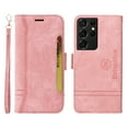 thumbnail image 3 of Dteck Luxury Leather Wallet Case Compatible with Samsung Galaxy S21 Ultra 6.8 inch with Shockproof Kickstand Card/Cash Slot Magnetic Case for Samsung Galaxy S21 Ultra,Pink, 3 of 9