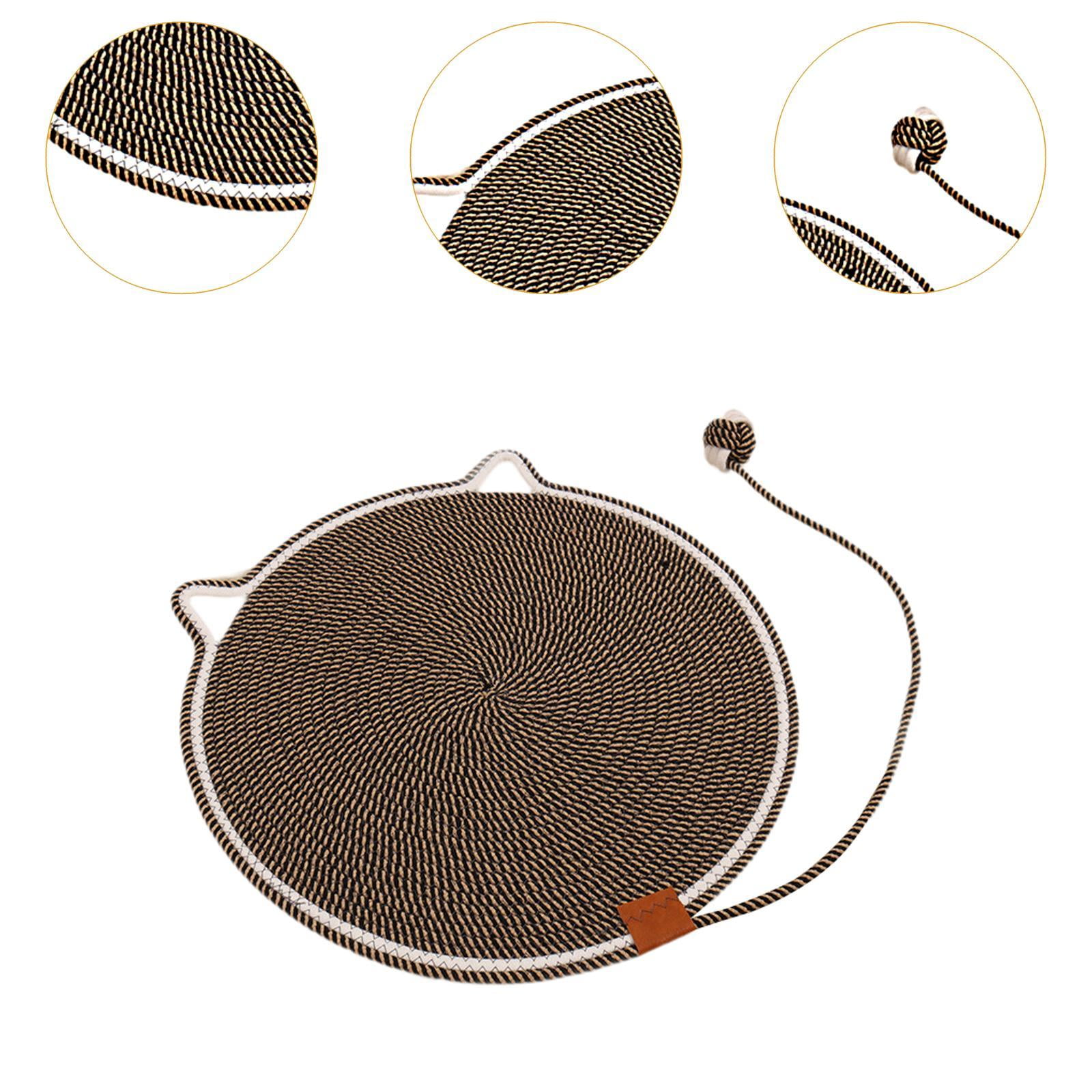 Bvdfgk Cat Scratch Mat Cat Scratch Pad Pet Supplies Grinding Claws Protecting Furniture coffee