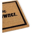 thumbnail image 5 of BirdRock Home Beware of Owner Coir Front Door & Entry Doormat - 18" x 30", 5 of 5