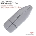 thumbnail image 1 of 1Pcs Stain Resistant Ironing Board Cover With Elastic Edge Thick Cotton Padding Iron Heat Shield Universal Cloth Cover, 1 of 6