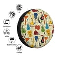 thumbnail image 4 of Susaid Different Kind Of Guitars Print Water Proof Spare Tire Cover Wheel Tire Dust-proof Cover Fit Trailer, RV, SUV and Many Vehicle-15 inch, 4 of 6