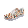 thumbnail image 4 of Chririnla Mesh Running Shoes for Jogging, Lace-up Soft Sports Tennis Shoes for Men, Pumpkin, 4 of 11