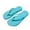 Blue, variant on Women's Flip Flops,Soft Lightweight Sandals for Women Non-slip Casual Slippers Shower Beach Pool Bathroom Flat Slides Shoes Size 6.5-7