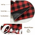 thumbnail image 6 of Valentine's Day Area Rugs 4'x6', Washable Small Throw Rugs for Office Bathroom, Romantic Love Red Checkered Buffalo Indoor Outdoor Rug Non-Slip Low Pile Carpet Runner Reversible Floor Mats, 6 of 8