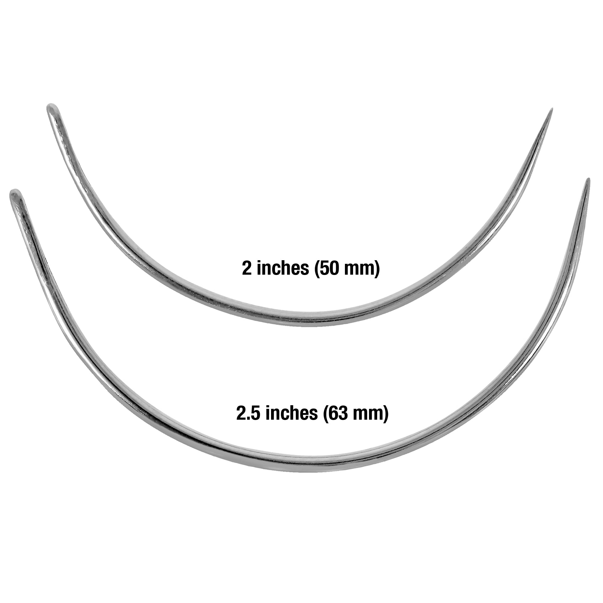 Industrial Curved Needle, Curved Needles Sewing with Thick Handle, Widened  Metal Hook Needle - Sewing Machine Curved Needle, Industrial Sewing Machine