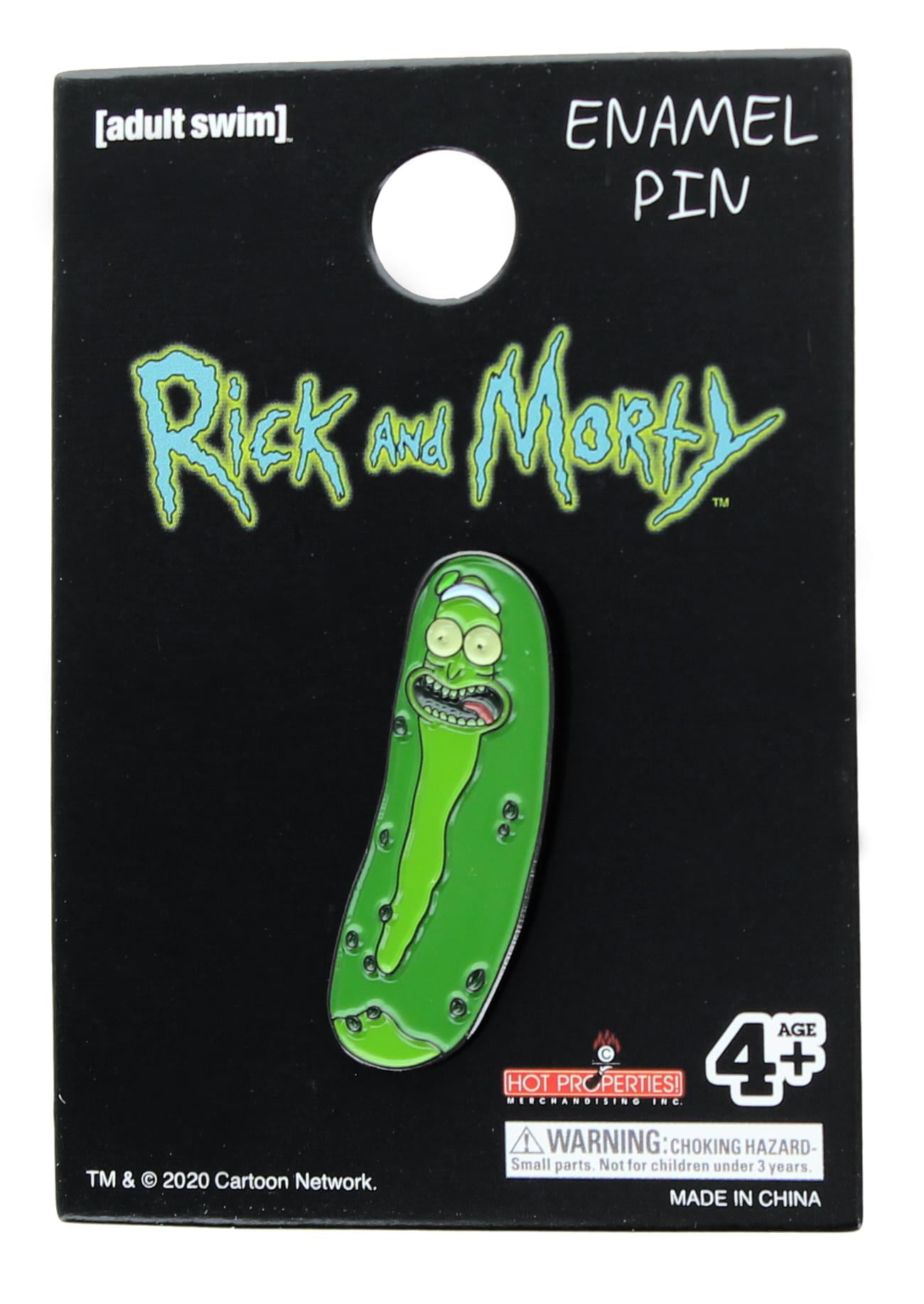 Pickle enamel pin