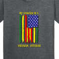 thumbnail image 4 of Inktastic My Grandpa is a Vietnam Veteran Youth T-Shirt, 4 of 5