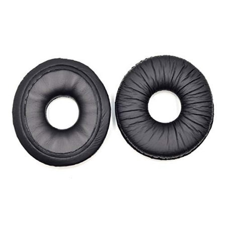 2 Pairs Black Ear pad Cushion for Technics RP-DJ1200 DJ 1200 DJ1210 DJ 1210 DJ (Best Cartridge For Technics 1210)