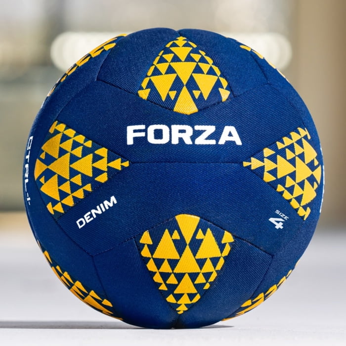 FORZA Freestyle Denim Soccer Ball – Size 4 or 5 – Street & Freestyle Training Ball