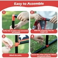 thumbnail image 4 of VROGTIK Football Toss Game Outdoor Toy for Kids Ages 3-8 1 Pack, 4 of 8