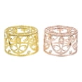 thumbnail image 1 of NIAIZEK Réchaud à Cire Style Européen Poêle à Cire Métal Rose Doré Lot de 2 pour Hommes Femmes, 1 of 7